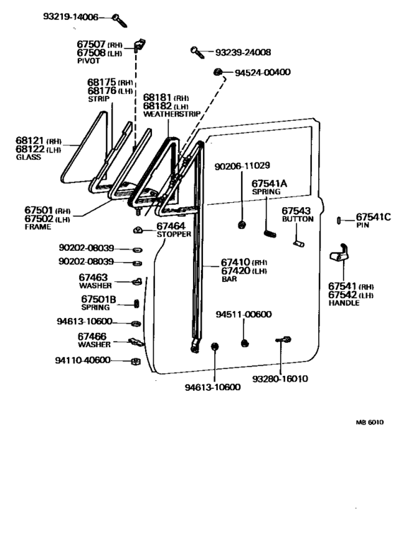 Front Door Ventilator Window