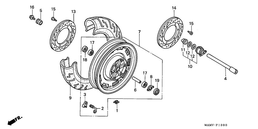 Front wheel