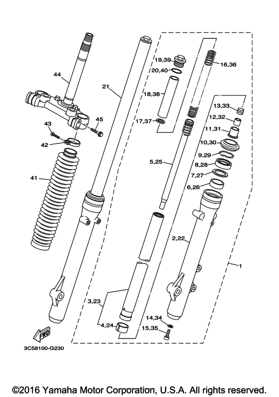 Front fork