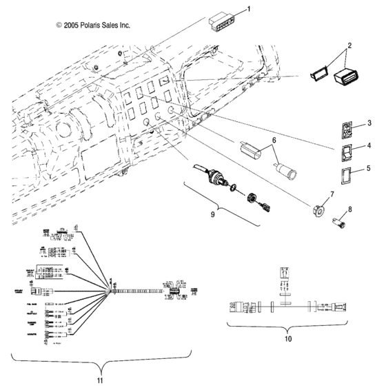 Dash instruments and controls