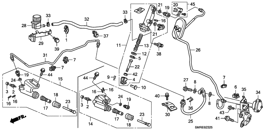 Clutch master cylinder