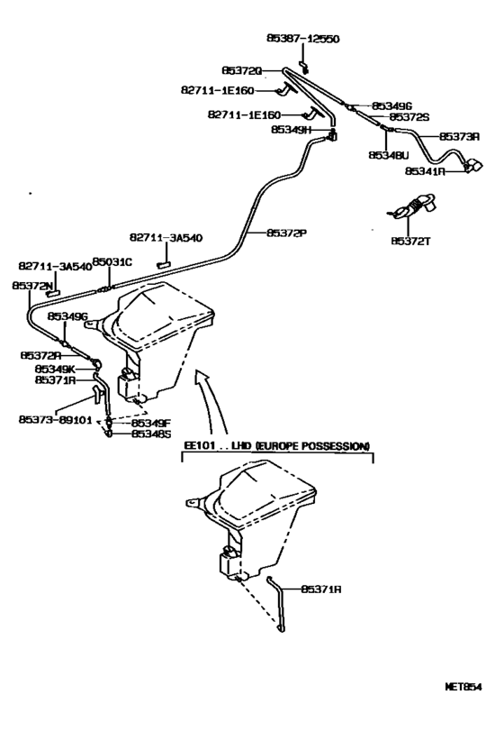 Rear Washer