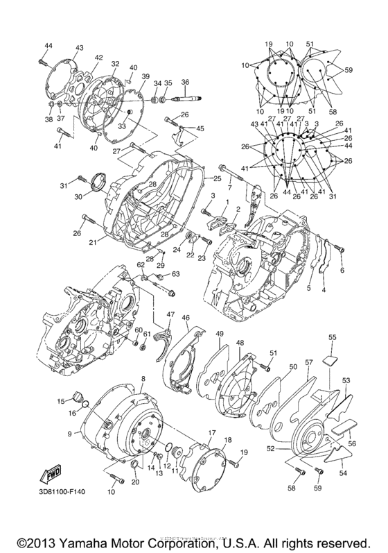Crankcase cover