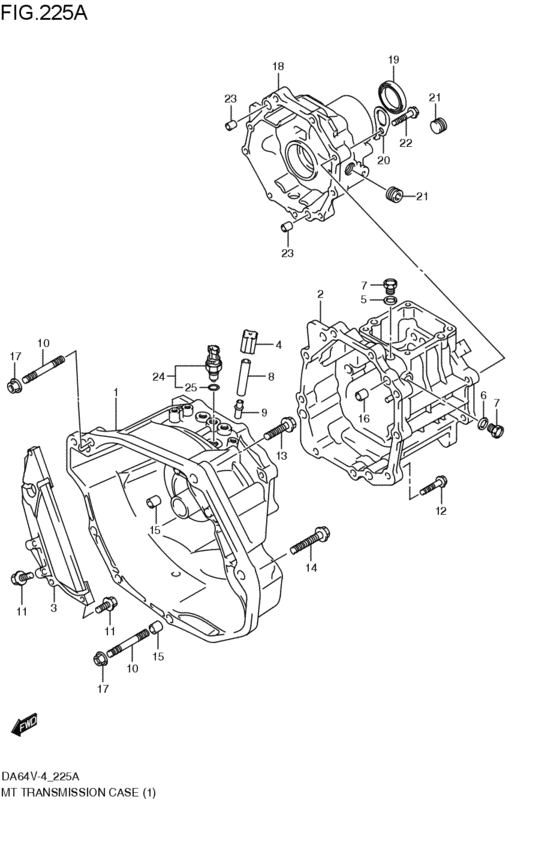 mt - transmission case