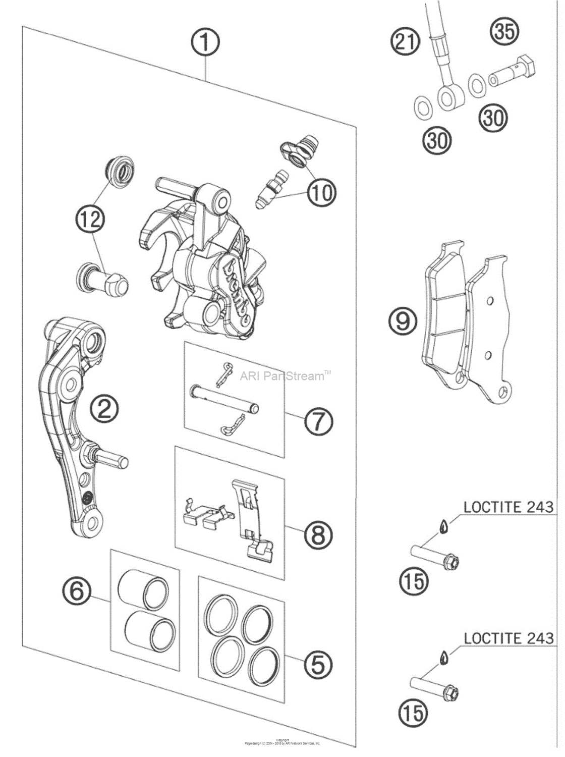 Brake Caliper Front