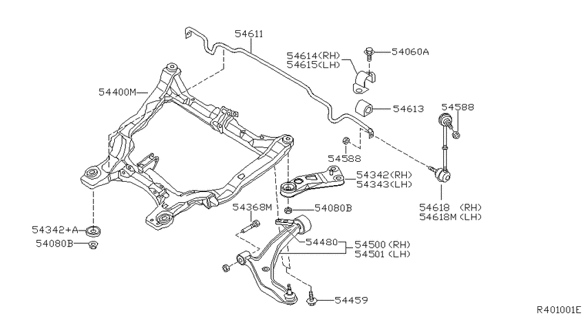 Front suspension