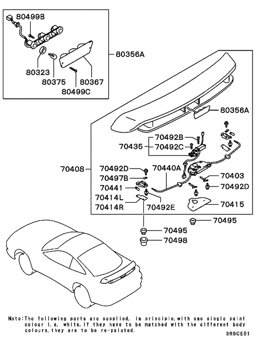 Rear garnish & moulding