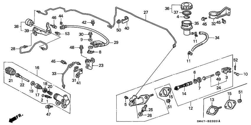 Clutch master cylinder