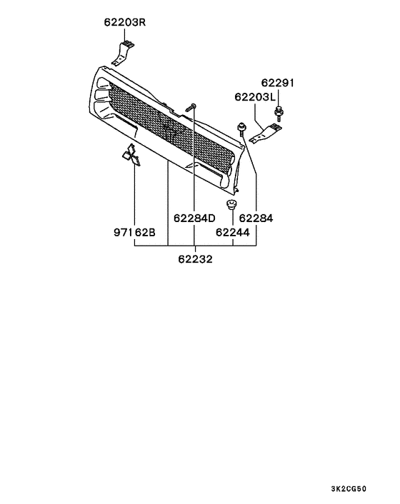 Radiator grille,headlamp bezel