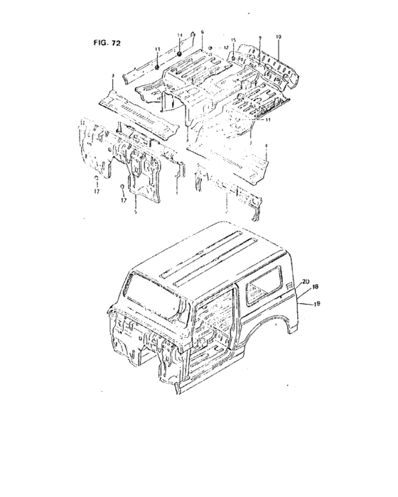 Carrosserie centrale