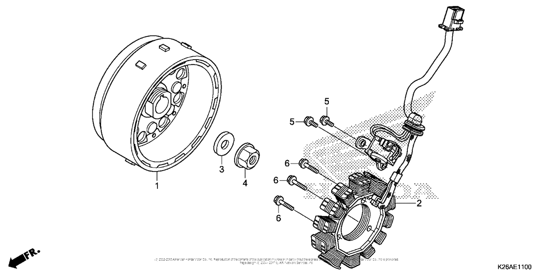 Alternator + Flywheel