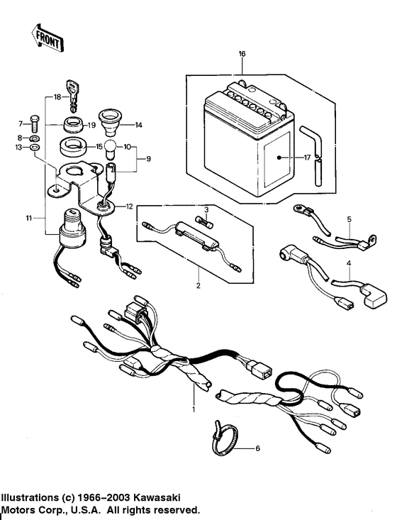 Chassis electrical equipment