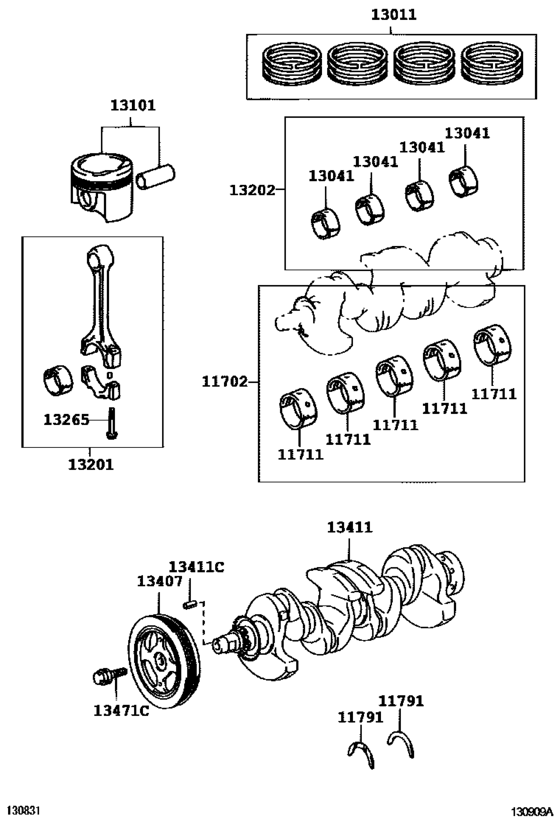 Crankshaft & Piston