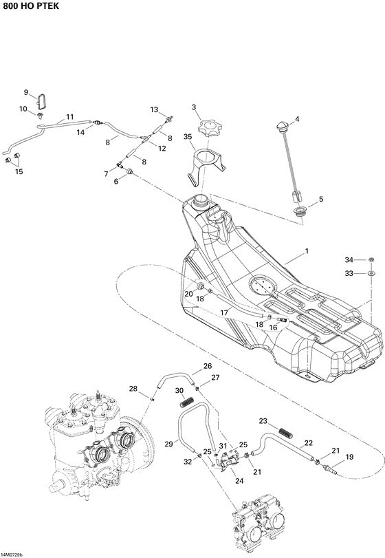 02- fuel system 800 ho ptek