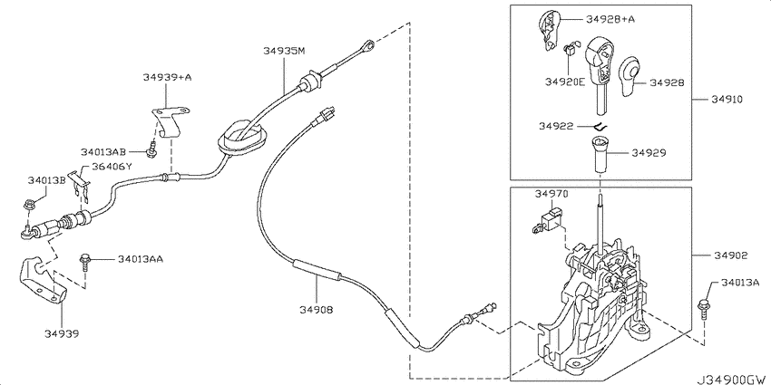 Auto transmission control device