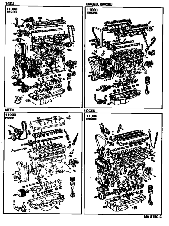 Partial Engine Assembly