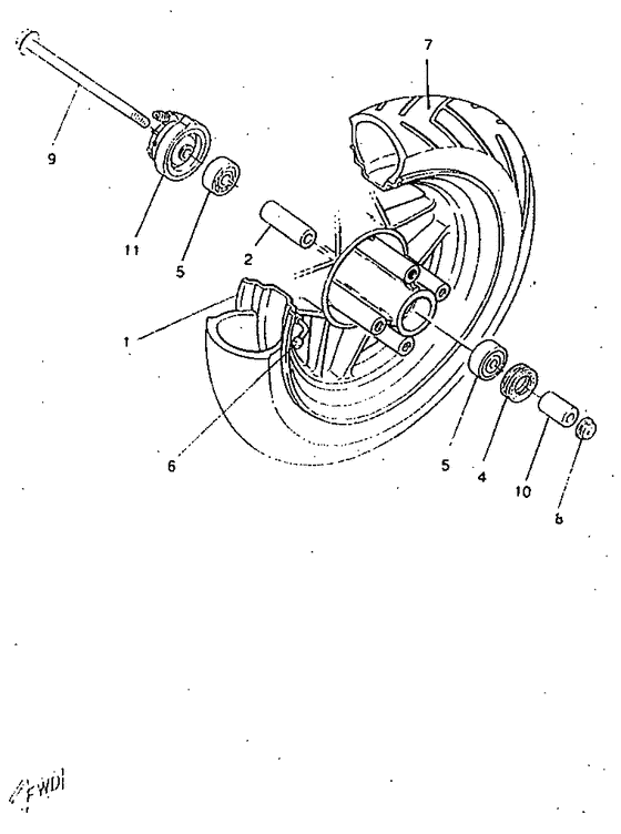 Front wheel