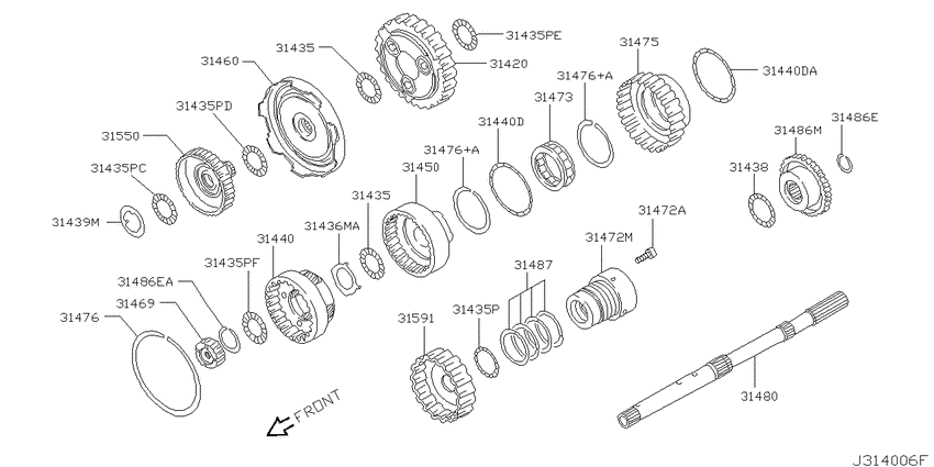 Governor,power train & planetary gear