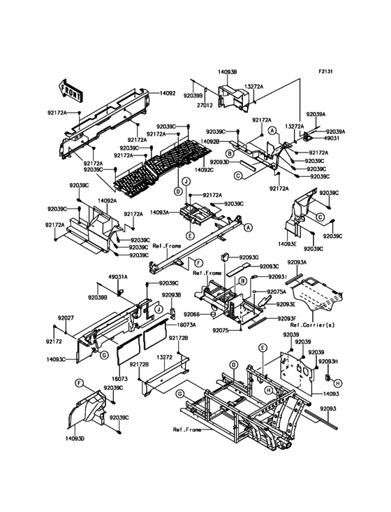 Frame Fittings(Rear)