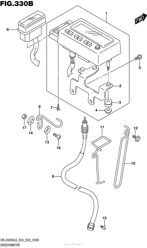 Speedometer (Dr-Z400Sl6 E28)