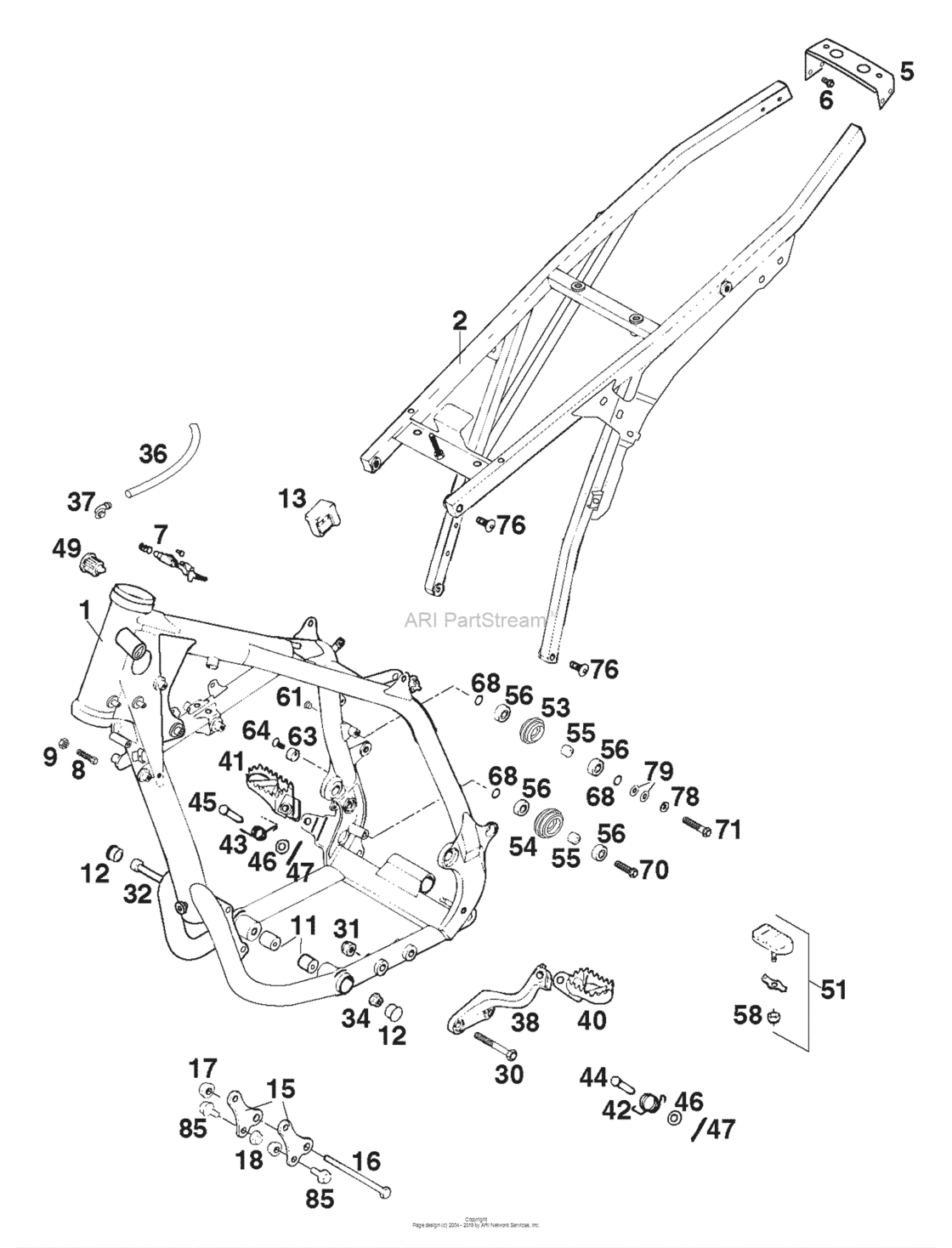 Frame, Sub Frame