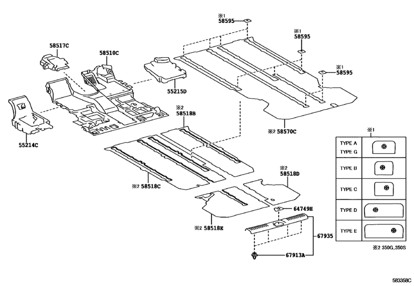 Floor Mat & Silencer Pad
