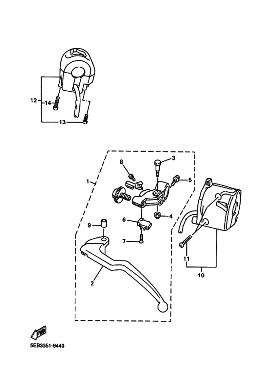 Handle switch & lever