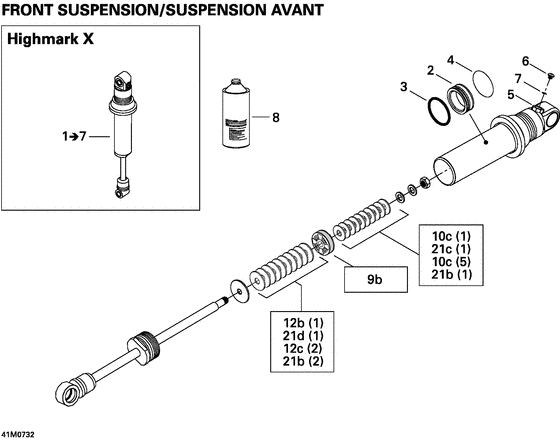 07- take apart shock, front