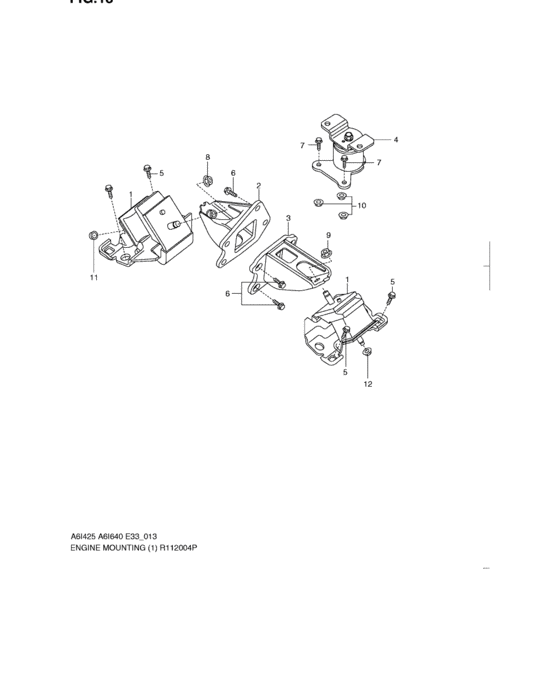 Engine mounting