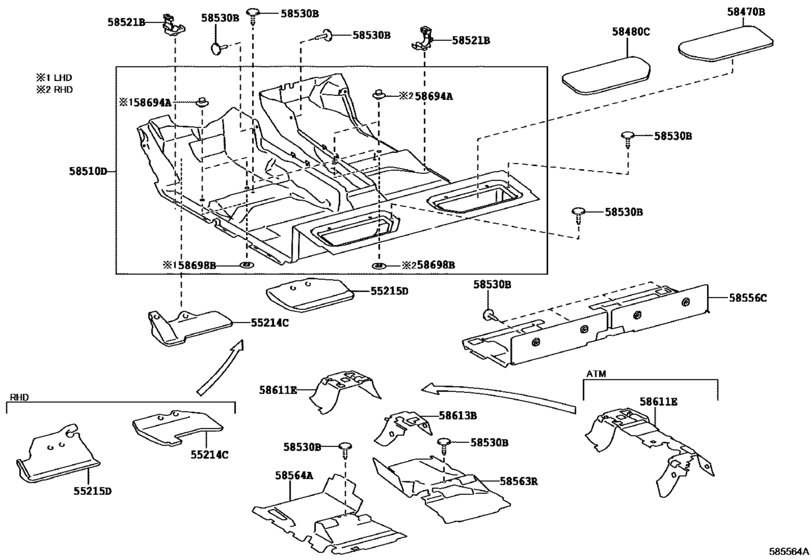 Floor Mat & Silencer Pad