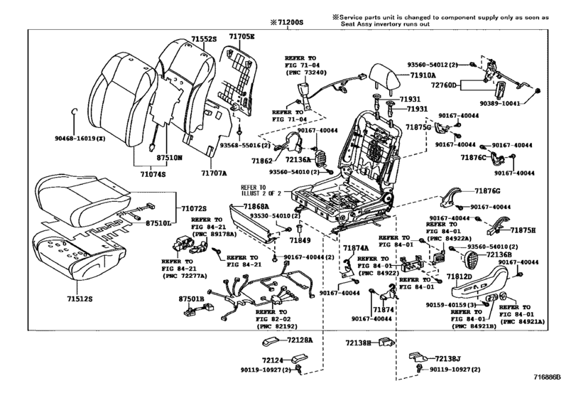 Front Seat & Seat Track