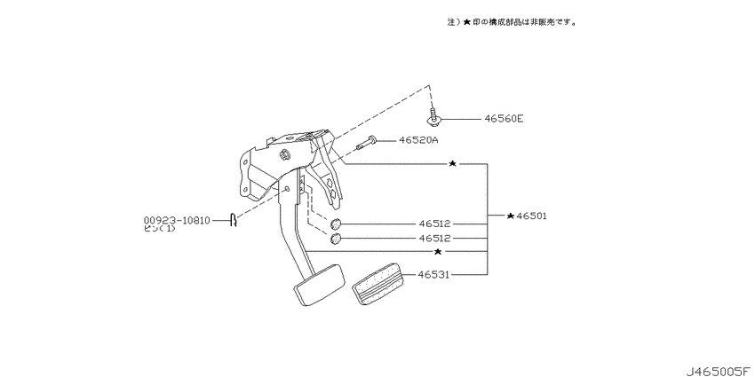 Brake & clutch pedal