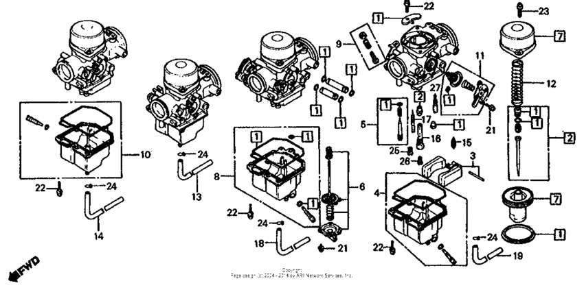 Carburetor (component parts)