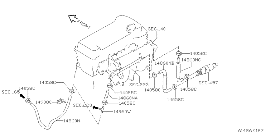 Secondary air system