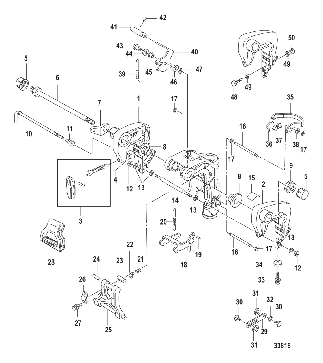 Clamp Brackets Manual Tilt