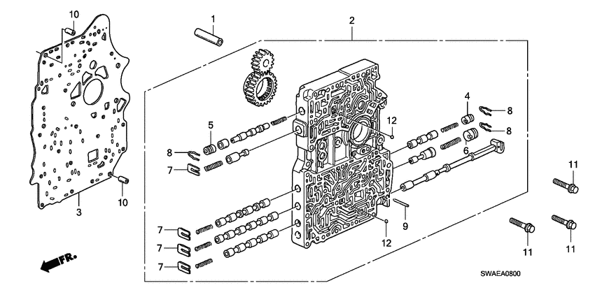 Main valve body