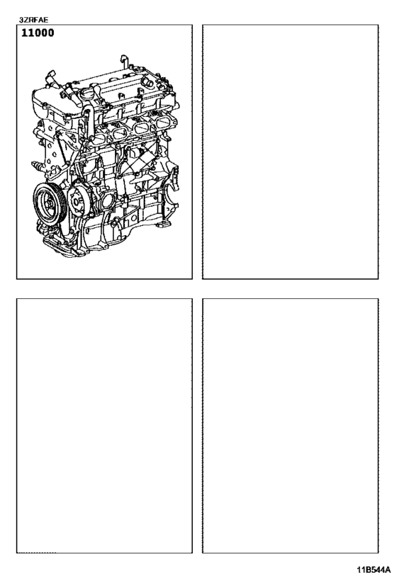 Partial Engine Assembly