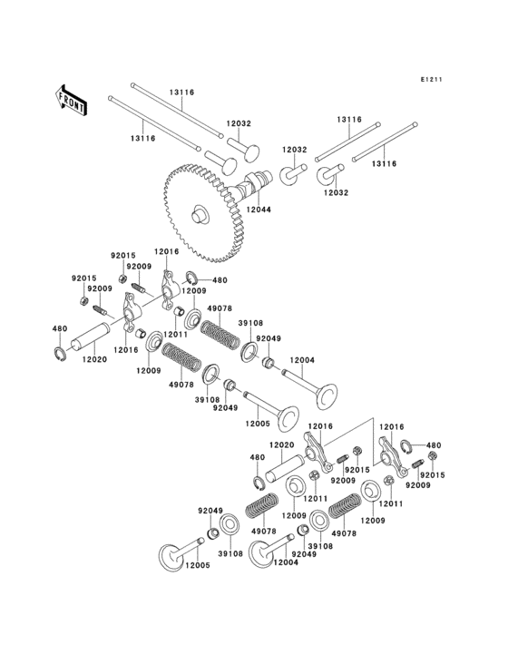 Valve(s)/camshaft(s)