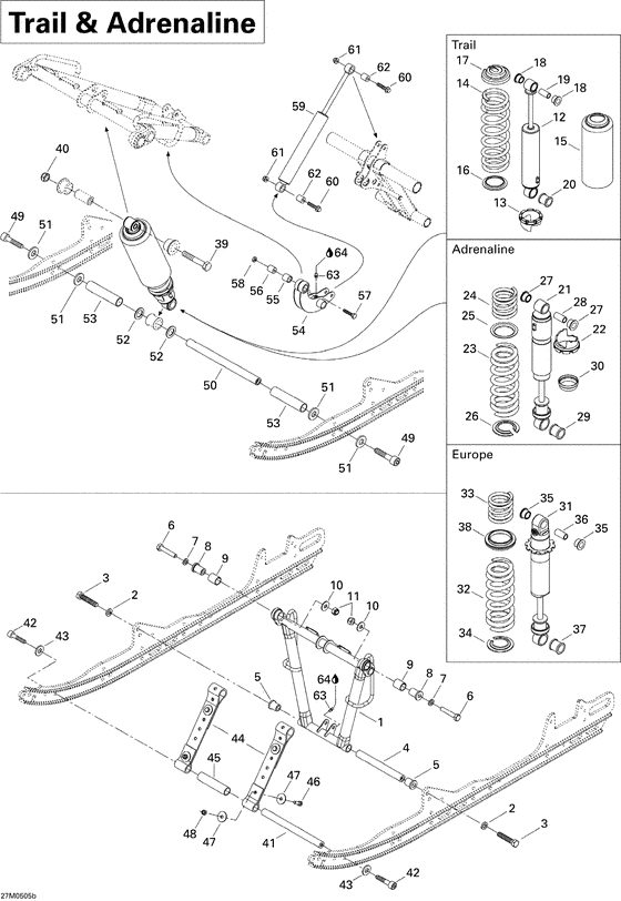 08- front arm trail & adrenaline