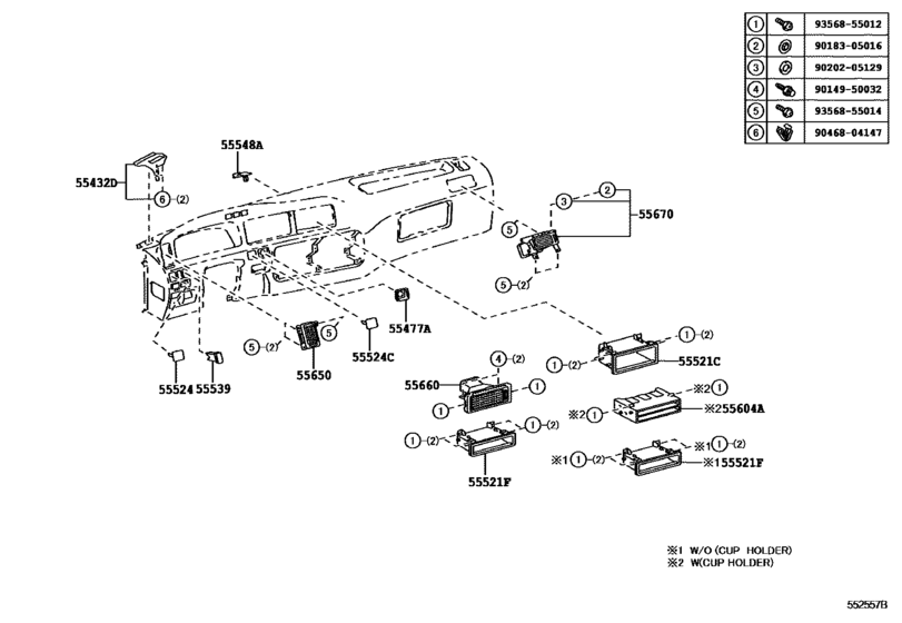 Instrument Panel & Glove Compartment
