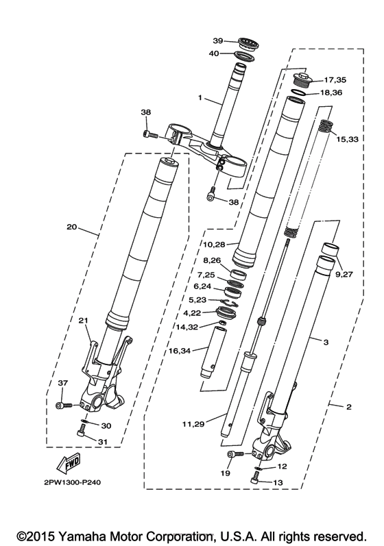 Front fork