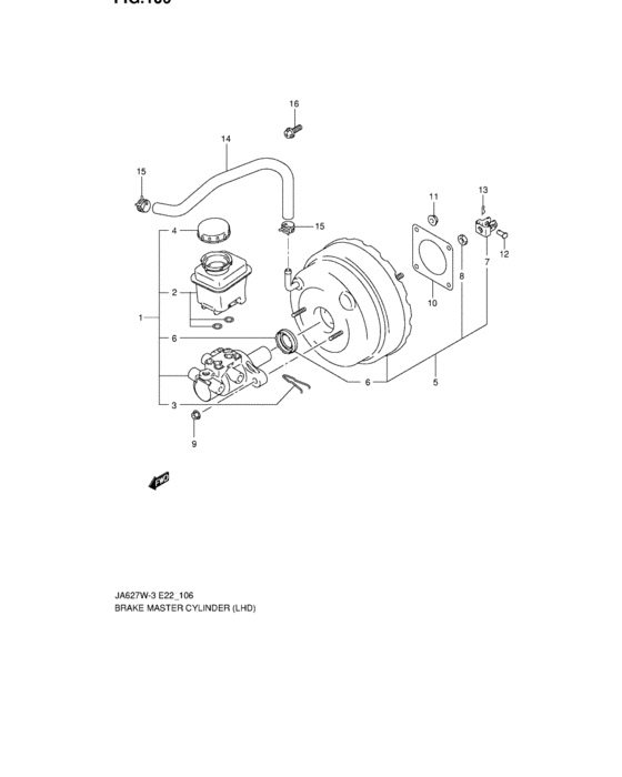 Brake master cylinder