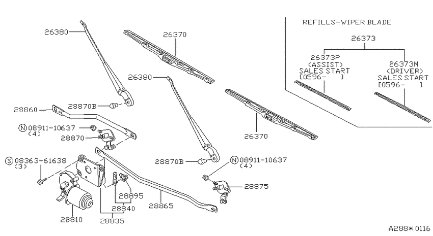Windshield wiper
