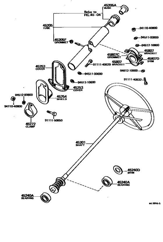 Steering Column & Shaft