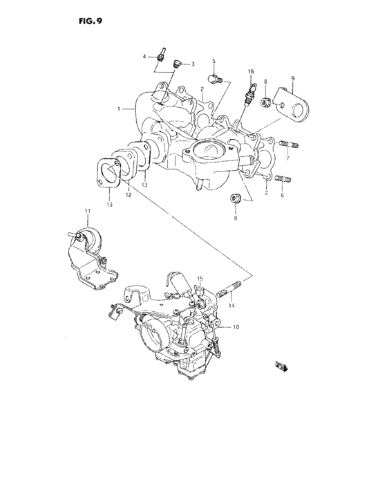 Intake manifold and carburetor