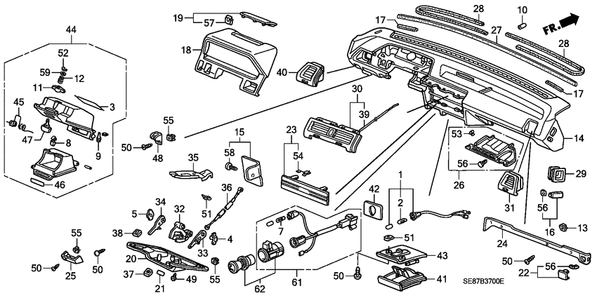Instrument panel