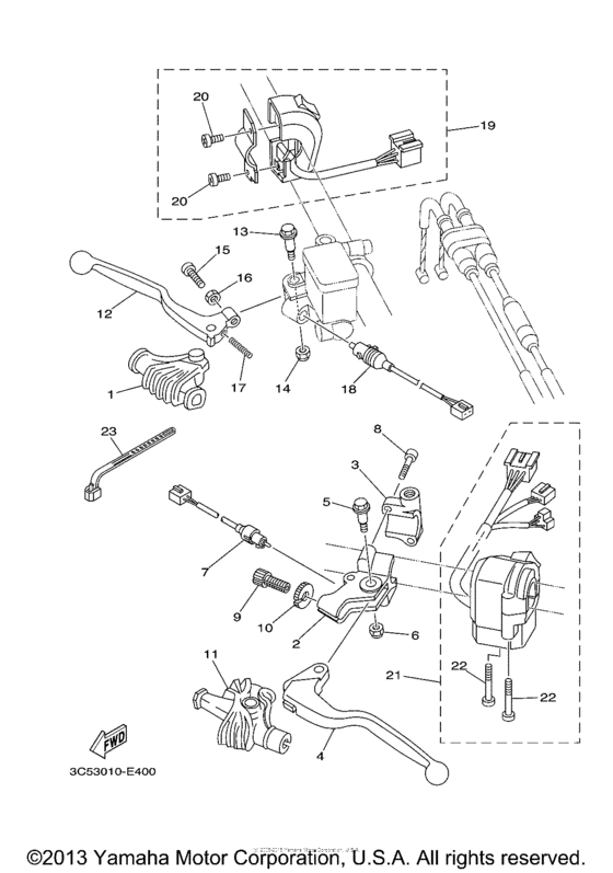 Handle switch & lever