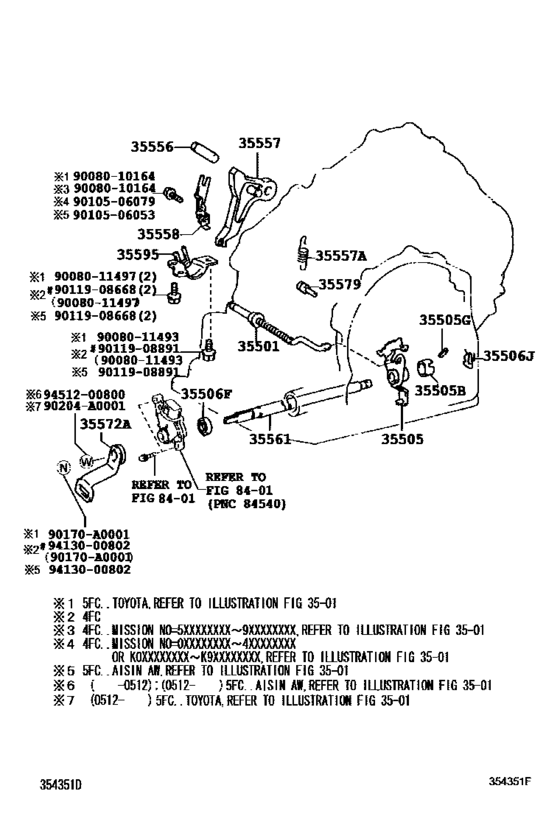Throttle Link & Valve Lever (Atm)