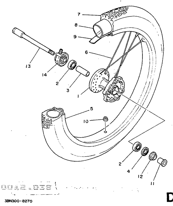 Front wheel