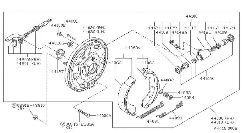 Rear brake
